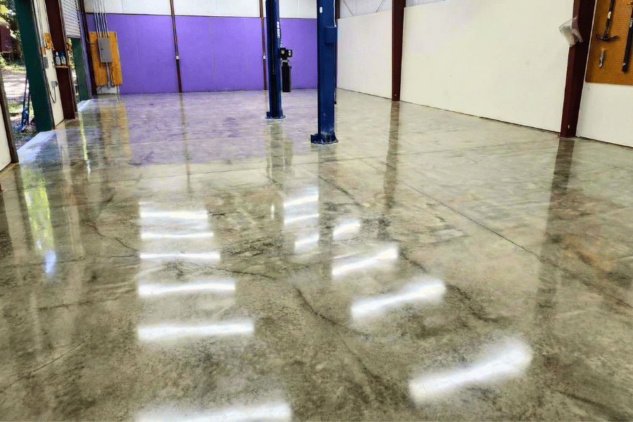 polished concrete